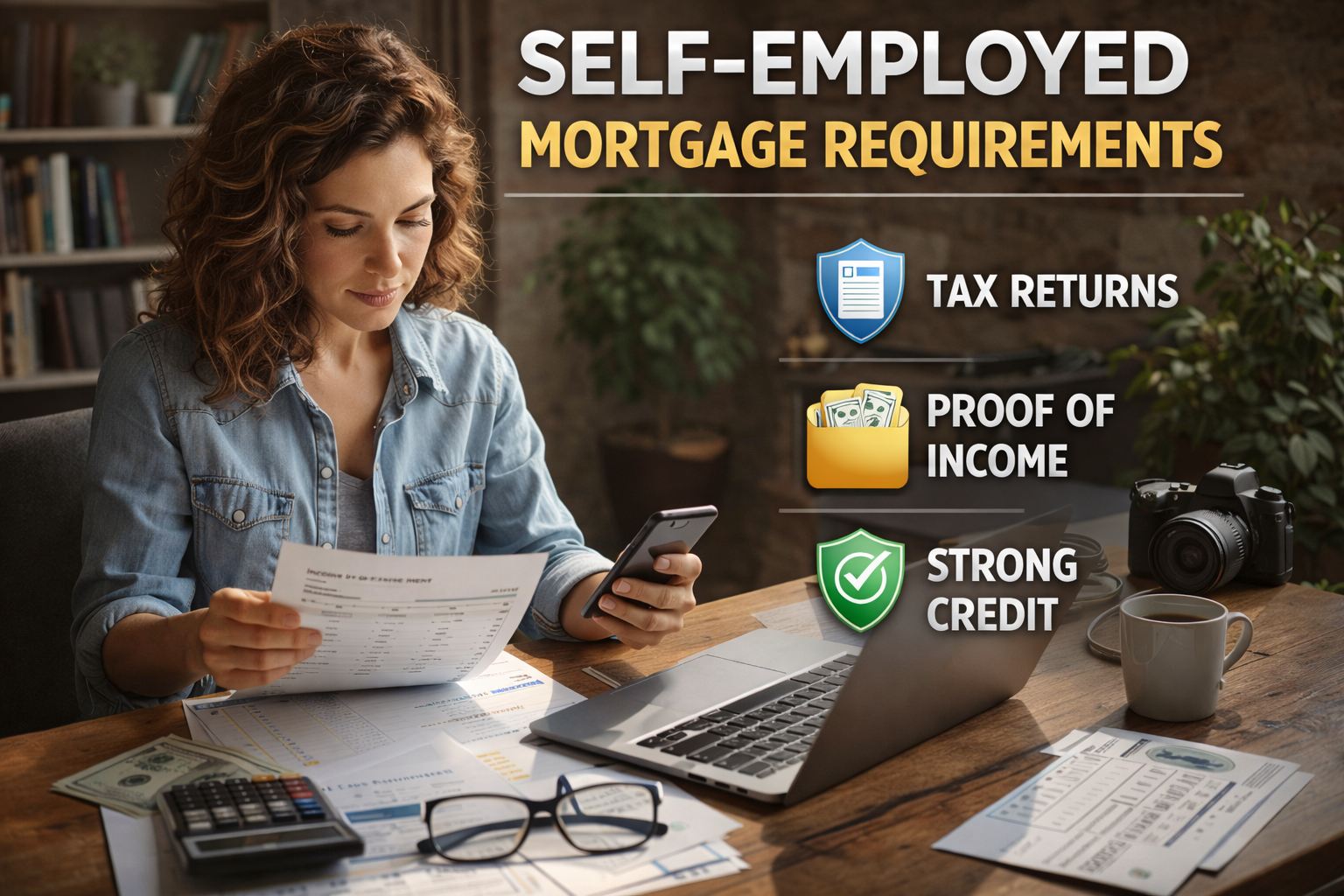 Self-employed mortgage requirements checklist for business owners