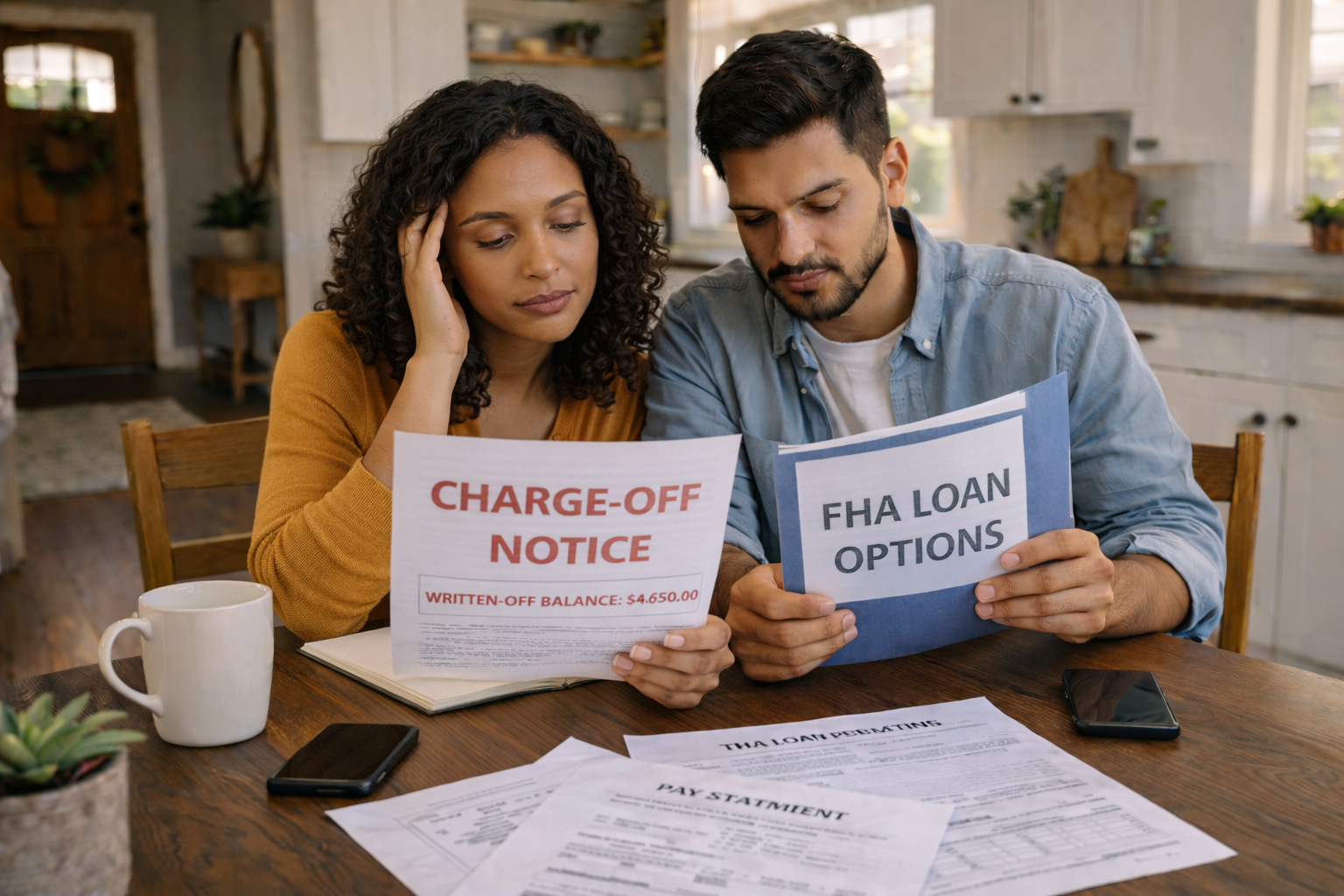 FHA with charge offs explained