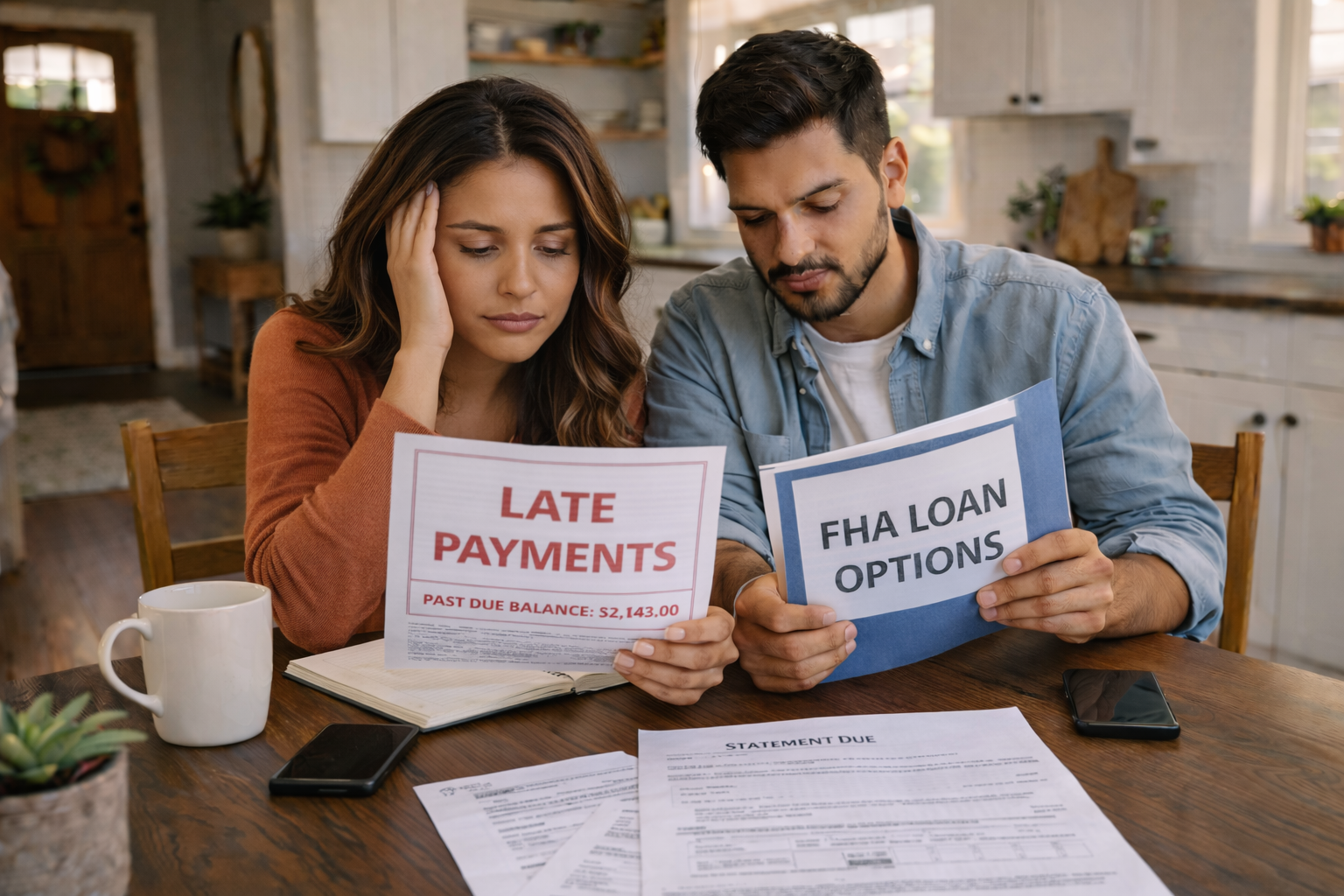FHA with late payments explained