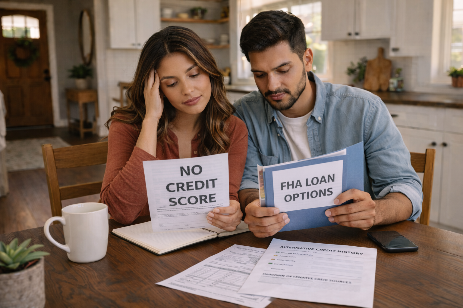 No credit score FHA loan explained