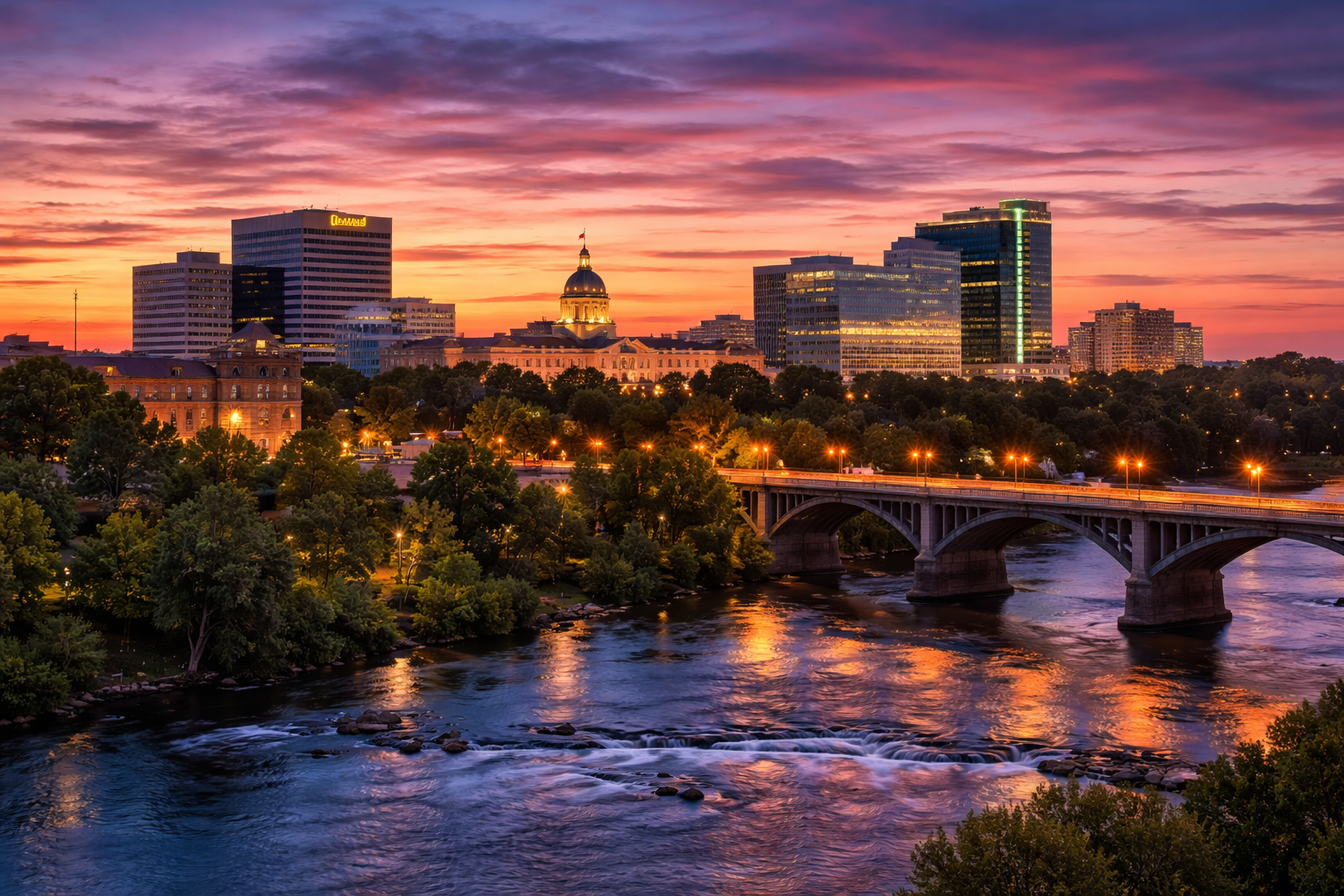 Columbia South Carolina skyline downtown real estate investment properties