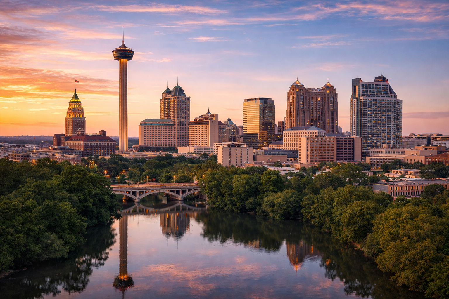 San Antonio Texas skyline real estate investment properties