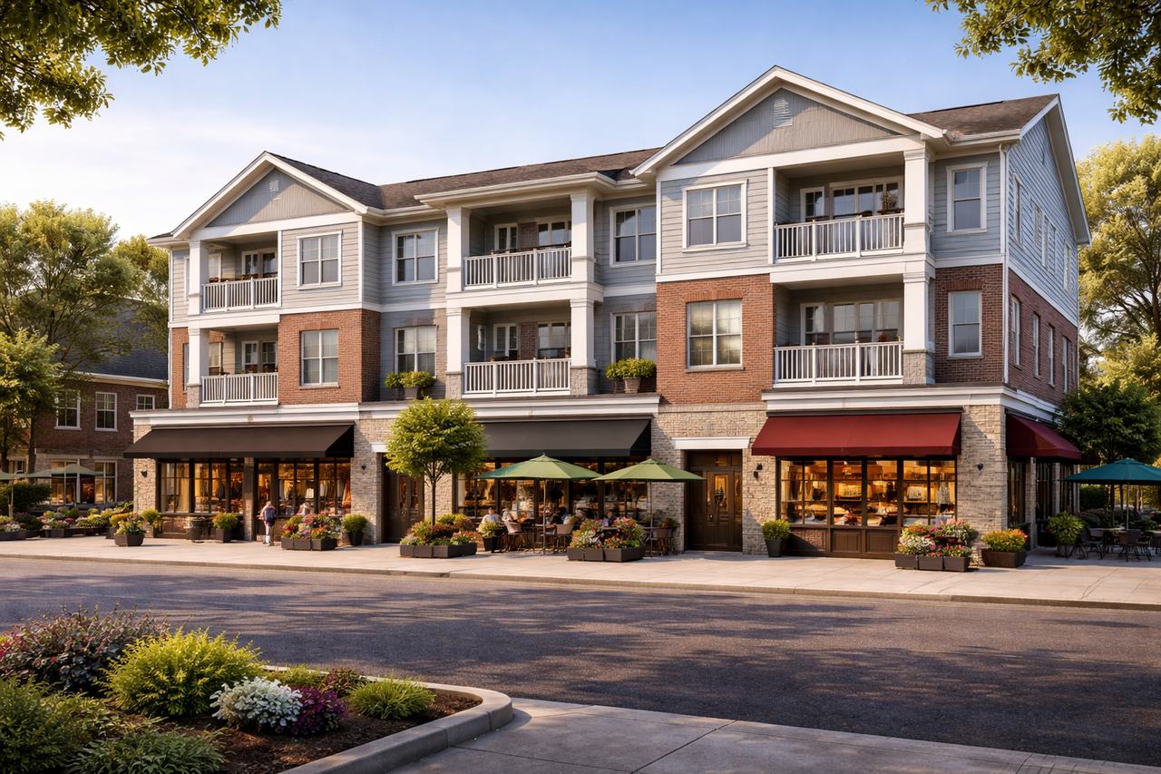 Mixed use property financing