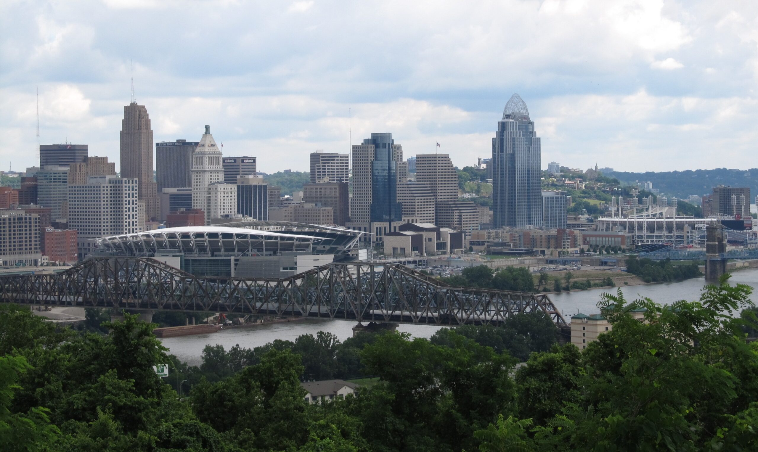 Cincinnati skyline, 2013
