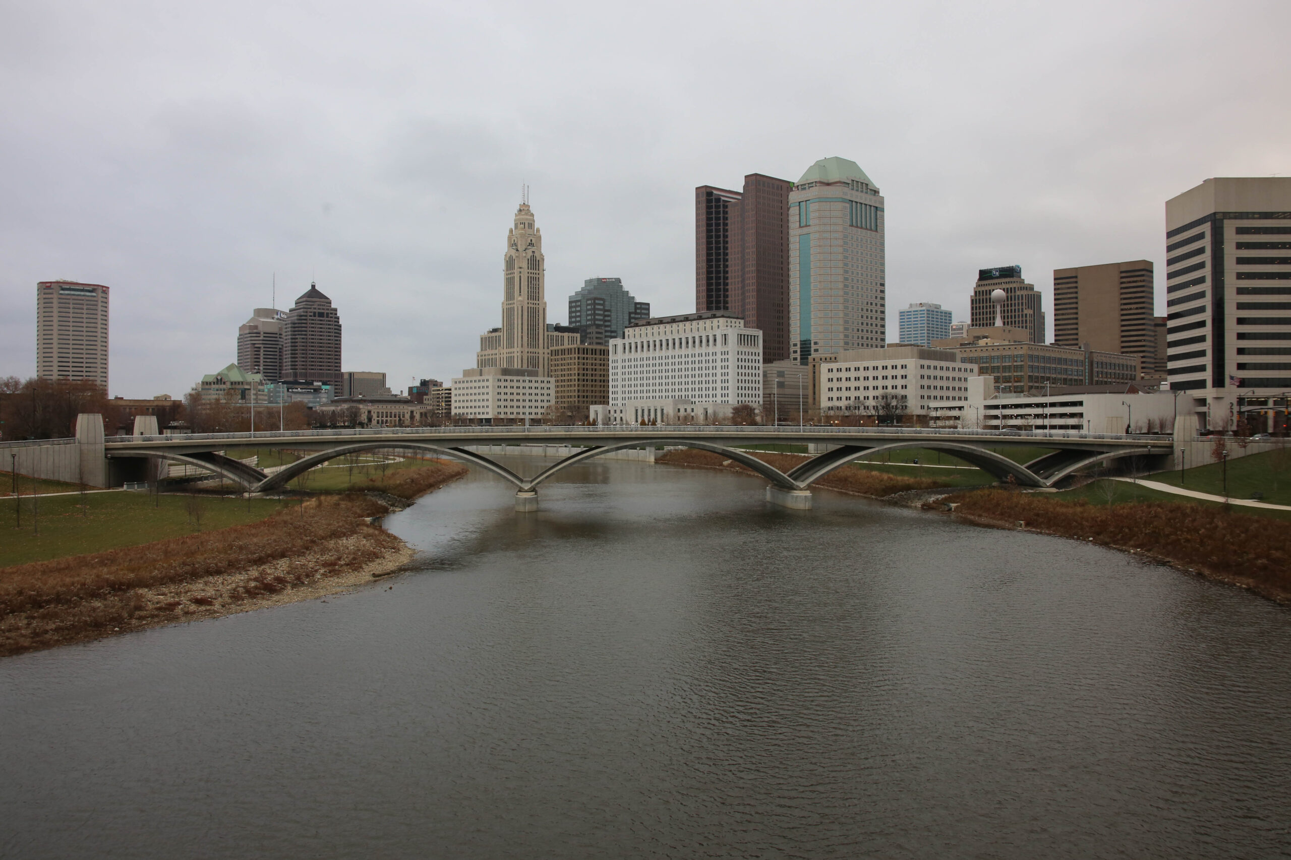 Columbus skyline, 2016